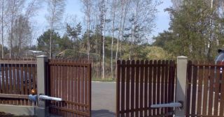Купить распашные ворота из штакетника Кызыл, цена от 2805 руб.
